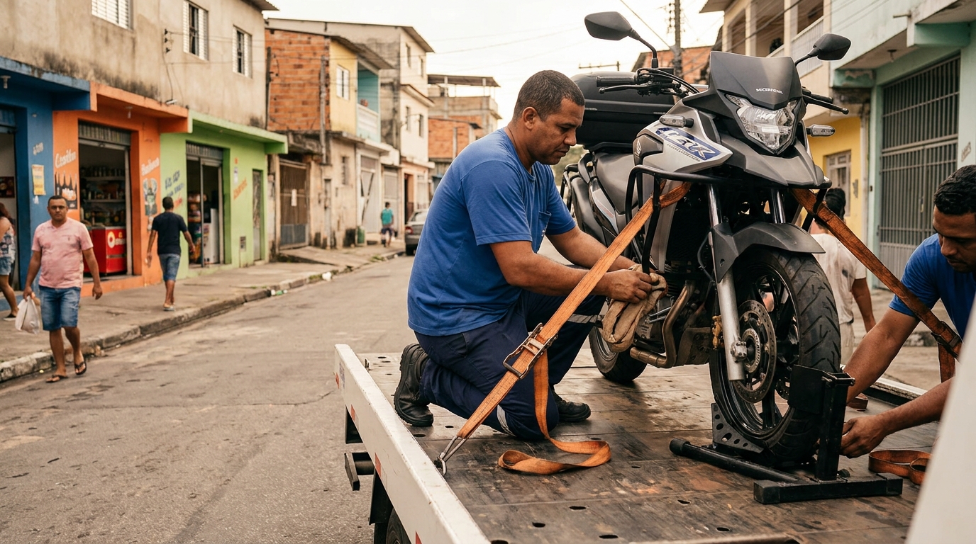 Guincho para Moto perto de mim em São José dos Pinhais‑PR
